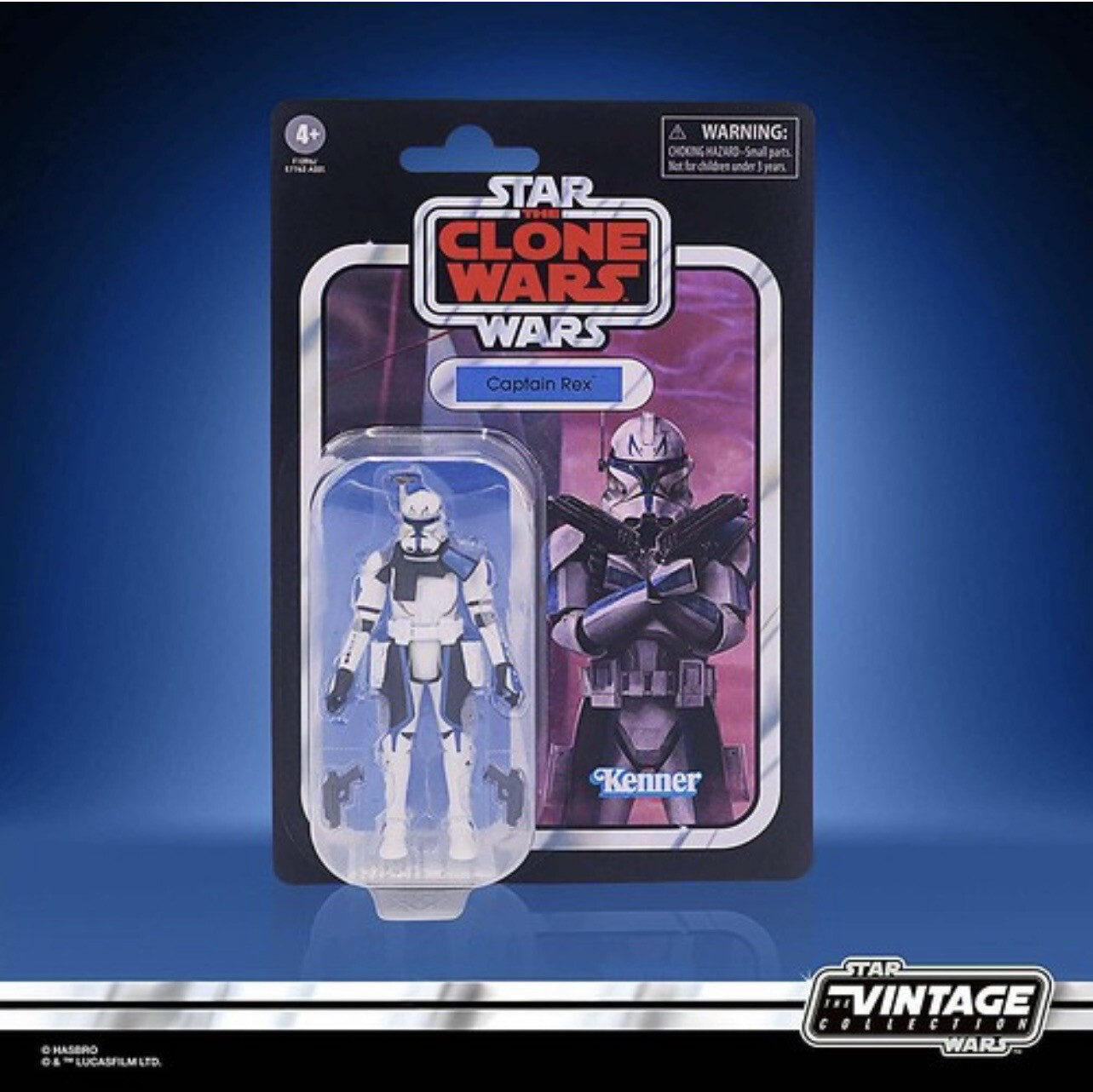 Star Wars The 3'75" Vintage Collection VC182 Clone Captain Rex (The Clone Wars) Damaged Card
