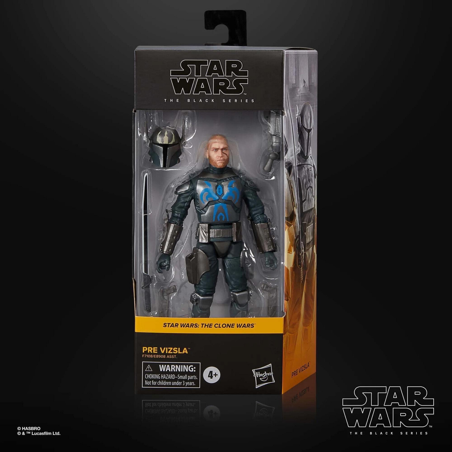Star Wars The 6” Black Series #17 Pre Vizla (The Clone Wars)