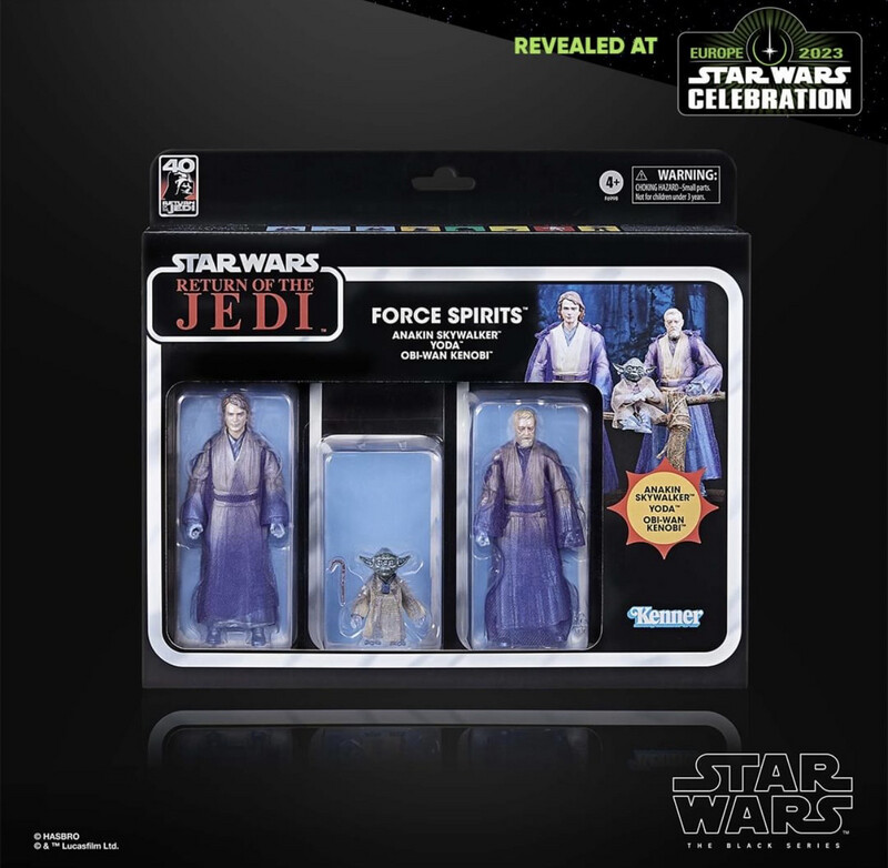 Star Wars The 6” Black Series 3 Pack Force Spirits