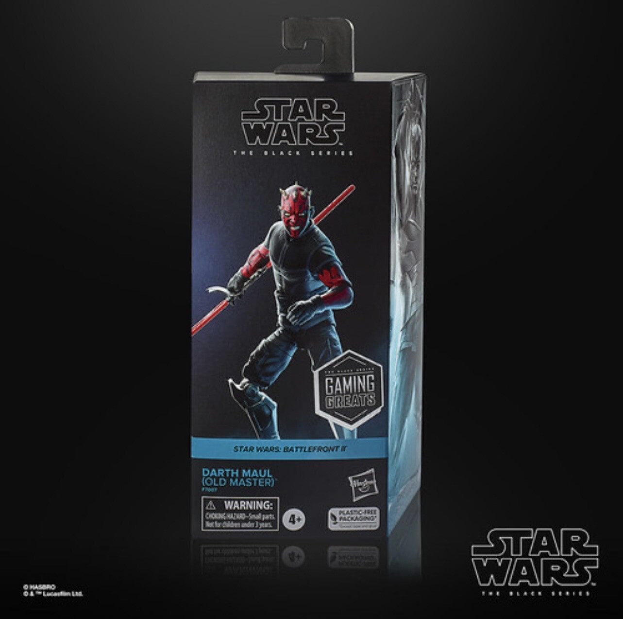 Star Wars The 6” Black Series #23 Darth Maul Old Master (Gaming Greats)