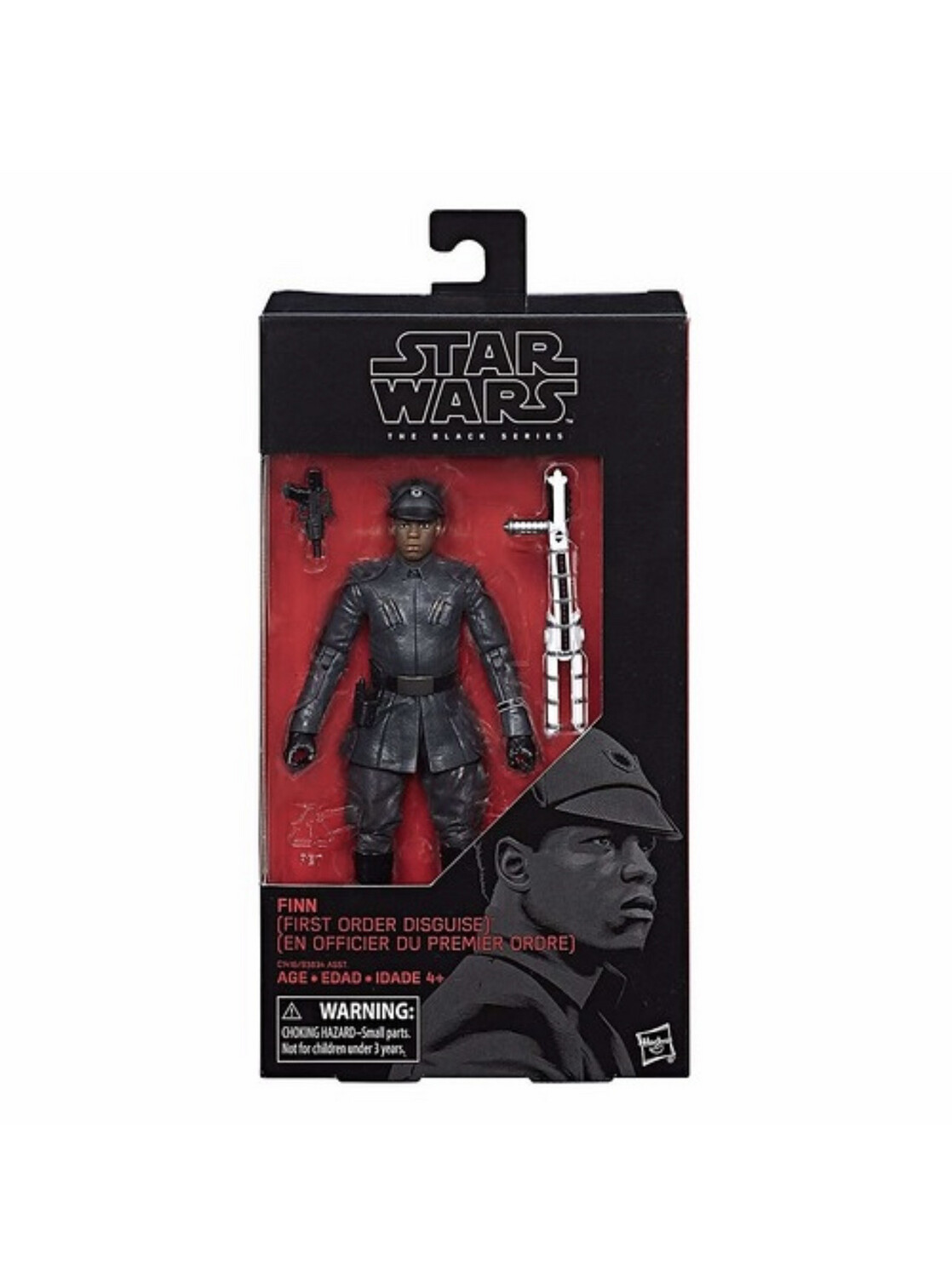 Star Wars The 6" Black Series - #51 Finn (First Order Disguise)