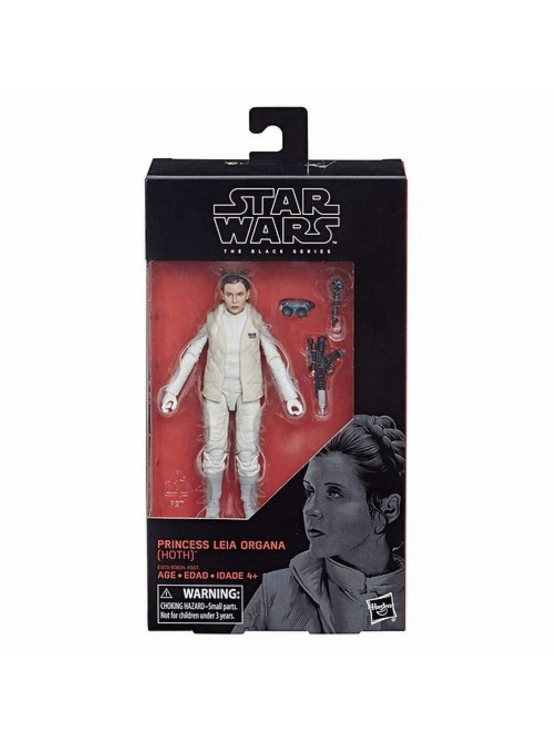Star Wars The 6” Black Series #75 Princess Leia Organa (Hoth)
