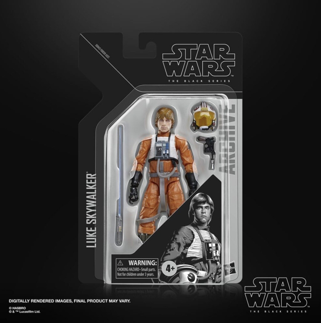 Star Wars The 6” Black Series Archive 6” Luke Skywalker (X-Wing Gear)