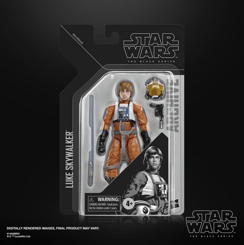 Star Wars The 6” Black Series Archive 6” Luke Skywalker (X-Wing Gear)