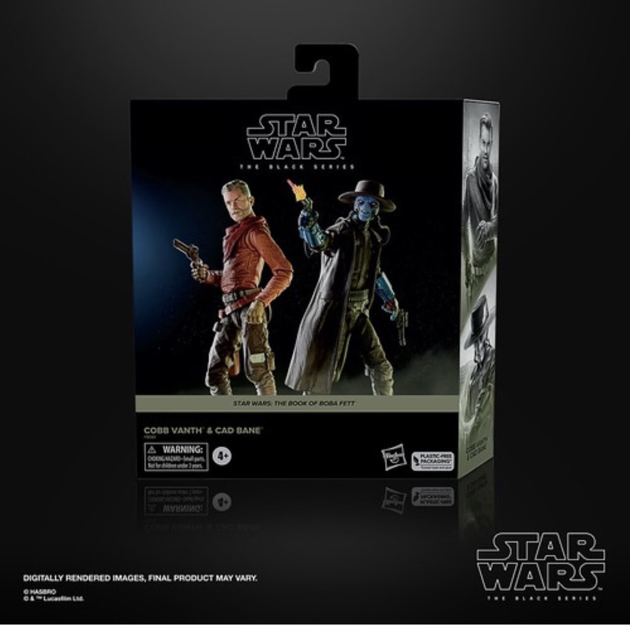 Star Wars The 6” Black Series Cobb Vanth & Cad Bane Exclusive (The Book of Boba Fett)