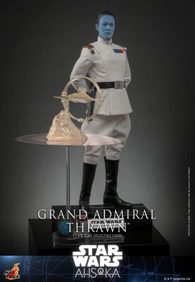 PRE ORDER PREPAYMENT/AANBETALING €50,00 Hot Toys Grand Admiral Thrawn (Ahsoka) 32 cm