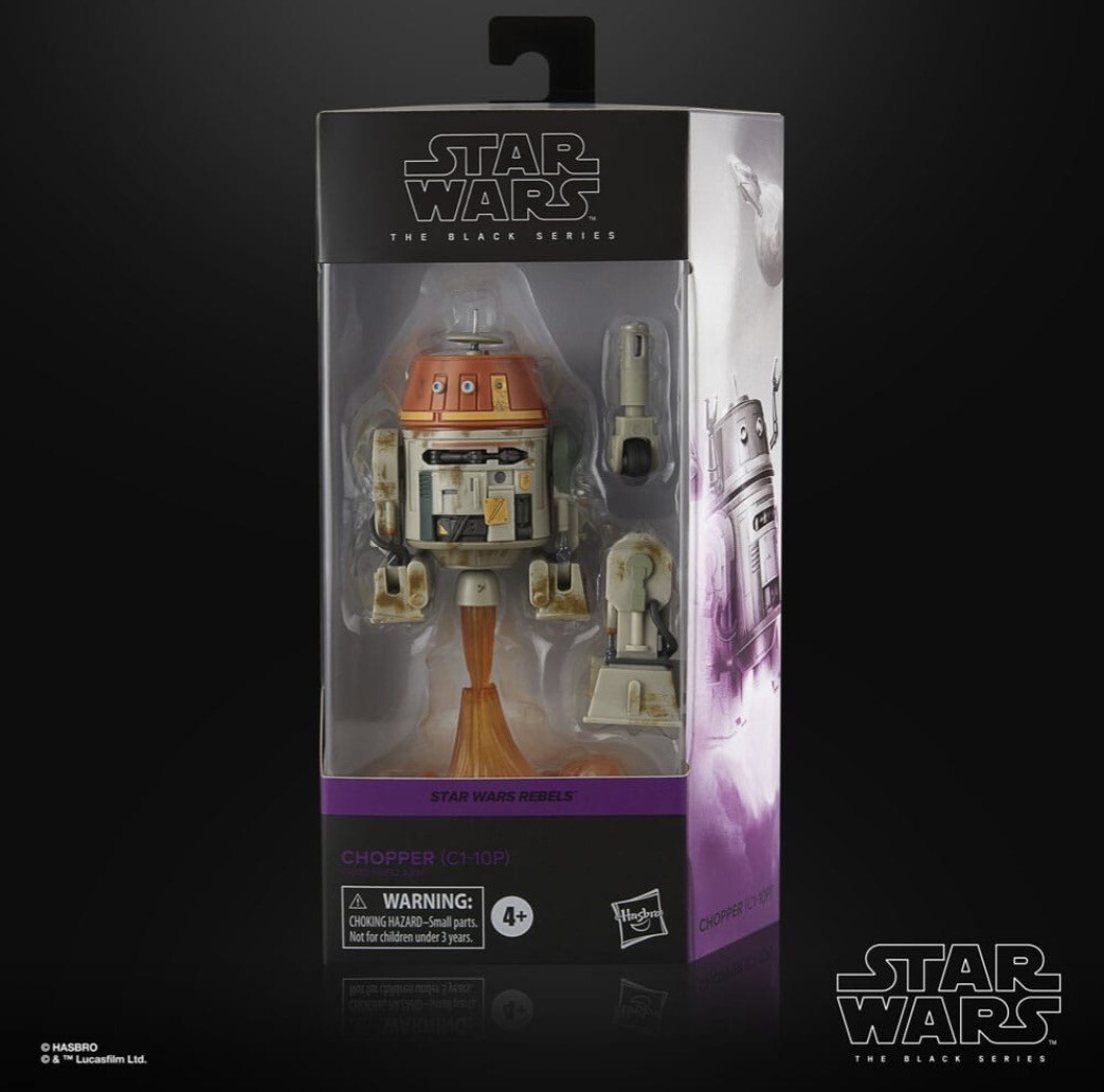 Star Wars The 6” Black Series #08 Chopper C1-1OP (Rebels)