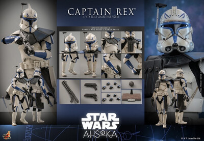 Star Wars Hot Toys PRE ORDER Captain Rex (Ahsoka) PREPAYMENT/AANBETALING €50,00