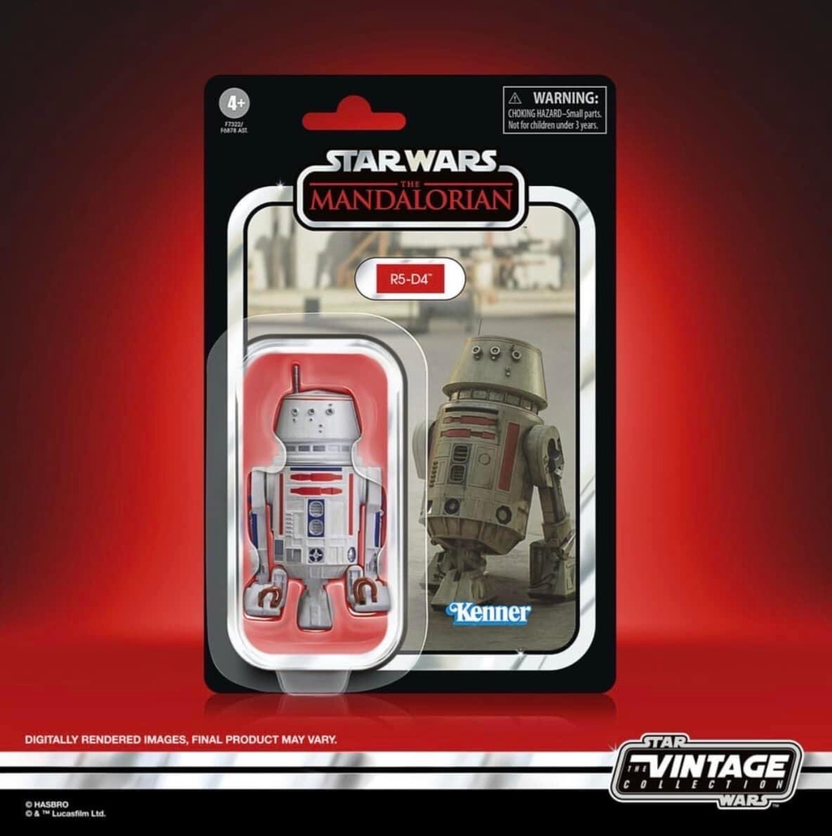 Star Wars The 3’75” Vintage Collection VC303 R5-D4 (The Mandalorian)