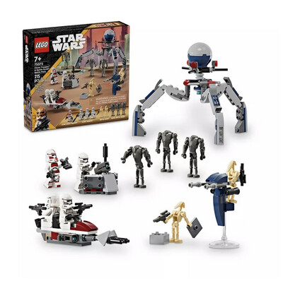 Star Wars LEGO 75372 Clone Trooper & Battle Droid Battle Pack