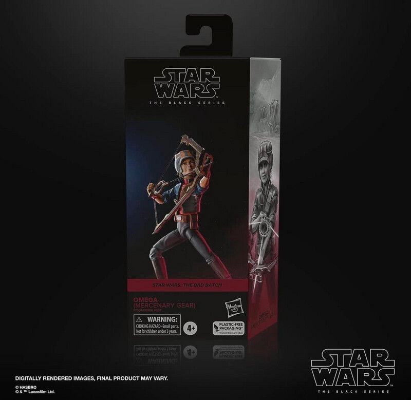 Star Wars The 6” Black Series #18 Omega Mercenary Gear (The Bad Batch)