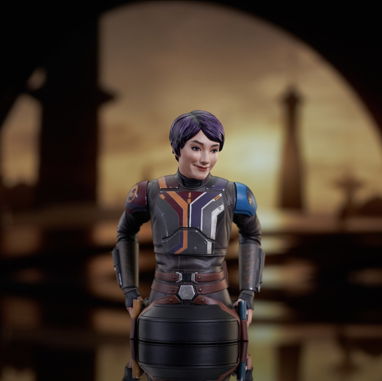 PRE ORDER PREPAYMENT/AANBETALING €30,00 Star Wars Gentle Giant Bust 1/6 Scale Sabine Wren (Ahsoka) 15cm