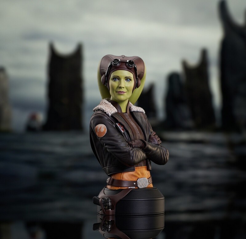 PRE ORDER PREPAYMENT/AANBETALING €30,00 Star Wars Gentle Giant Bust 1/6 Scale Hera Syndulla (Ahsoka) 15 cm