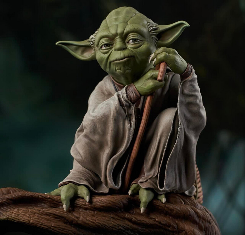 Star Wars Gentle Giant Ltd Milestones Statue Yoda (Return Of The Jedi) 1/6 Scale