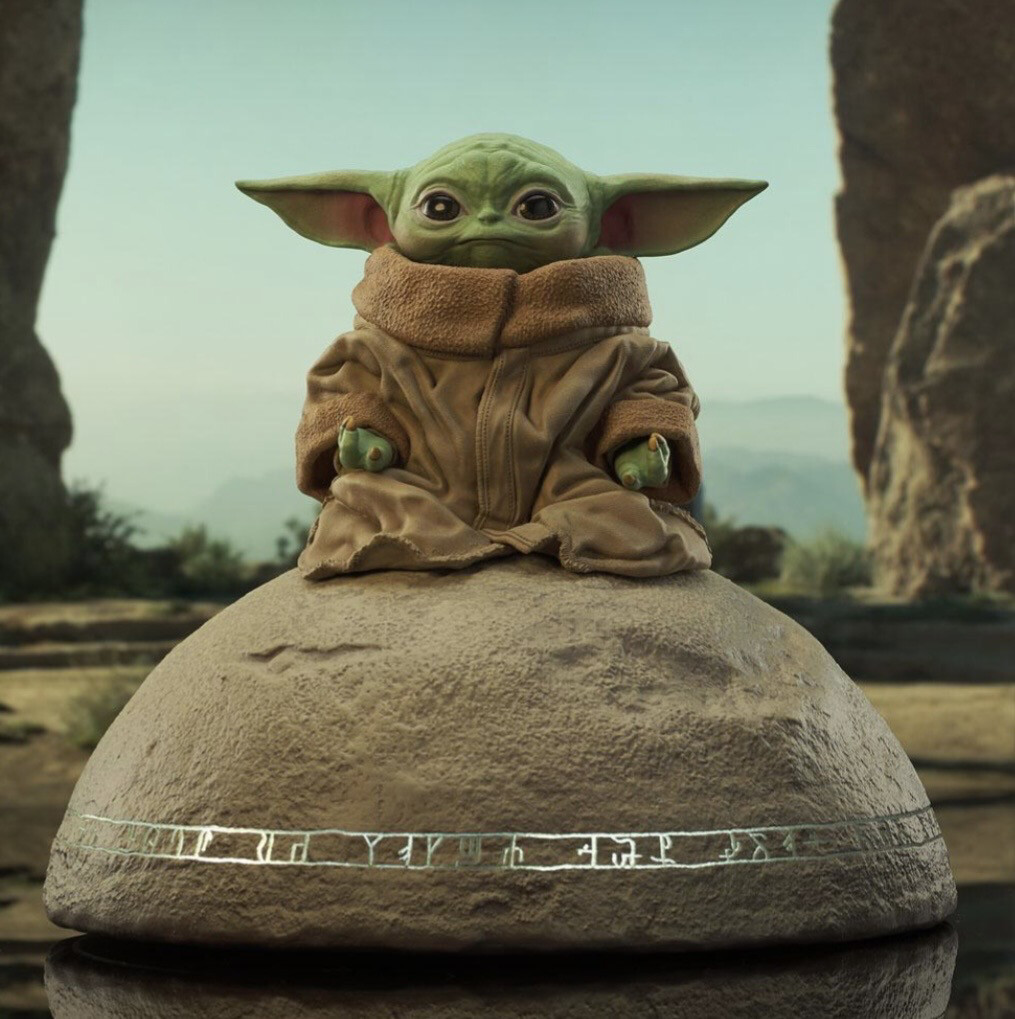 Star Wars Gentle Giant Ltd Milestones Statue Grogu On Seeing Stone (The Mandalorian) 1/6 Scale Star Wars Gentle Giant Ltd Milestones Statue Grogu On Seeing Stone (The Mandalorian) 1/6 Scale