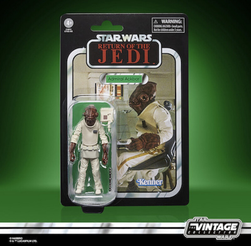 Star Wars The 3'75" Vintage Collection VC22 Admiral Ackbar (Return of the Jedi)