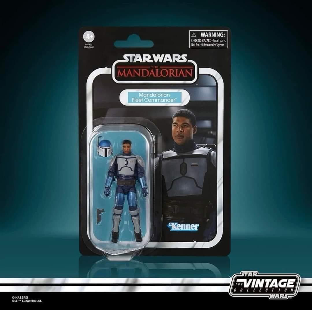 Star Wars The 3’75” Vintage Collection #314 Mandalorian Fleet Commander (The Mandalorian)