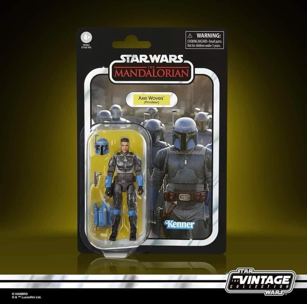Star Wars The 3’75” Vintage Collection #315 Axe Woves Privateer (The Mandalorian)