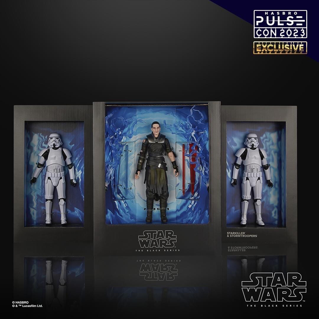 Star Wars The 6” Black Series Exclusive Starkiller & Stormtroopers (Force Unleashed)