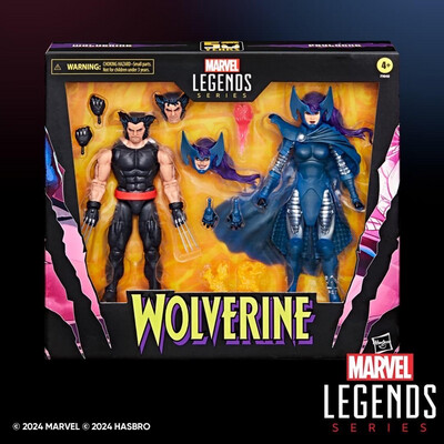 PRE ORDER PREPAYMENT €5,00 Marvel Legend Series Wolverine 50th anniversary 2-pack Wolverine & Psylocke