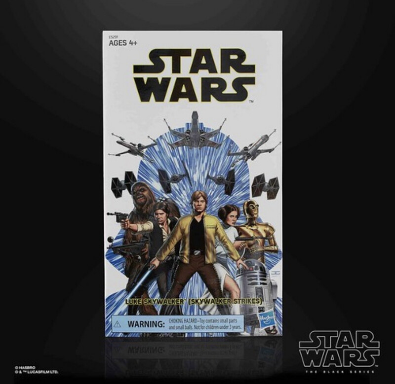Star Wars The 6” Black Series Exclusive Luke Skywalker (Skywalker Strikes)