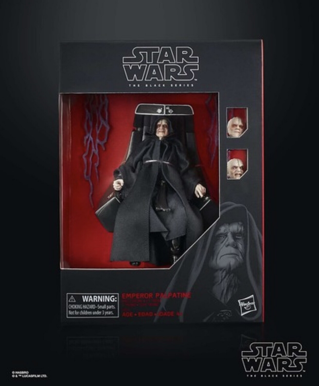 Star Wars The 6” Black Series Exclusive Emperor Palpatine (Throne Room)