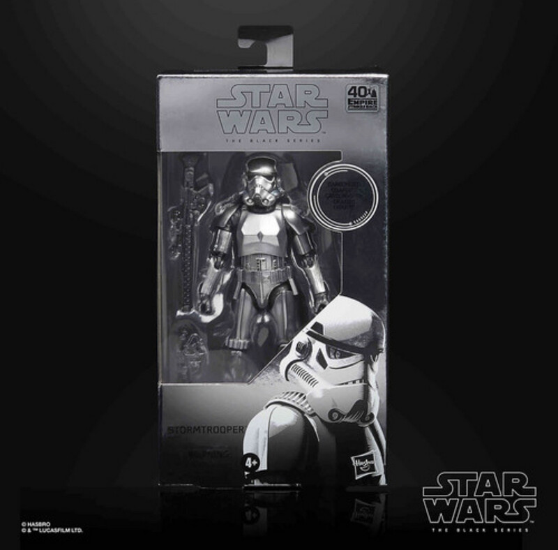 Star Wars The 6” Black Series Carbonized Stormtrooper (40th Anniversary ESB)