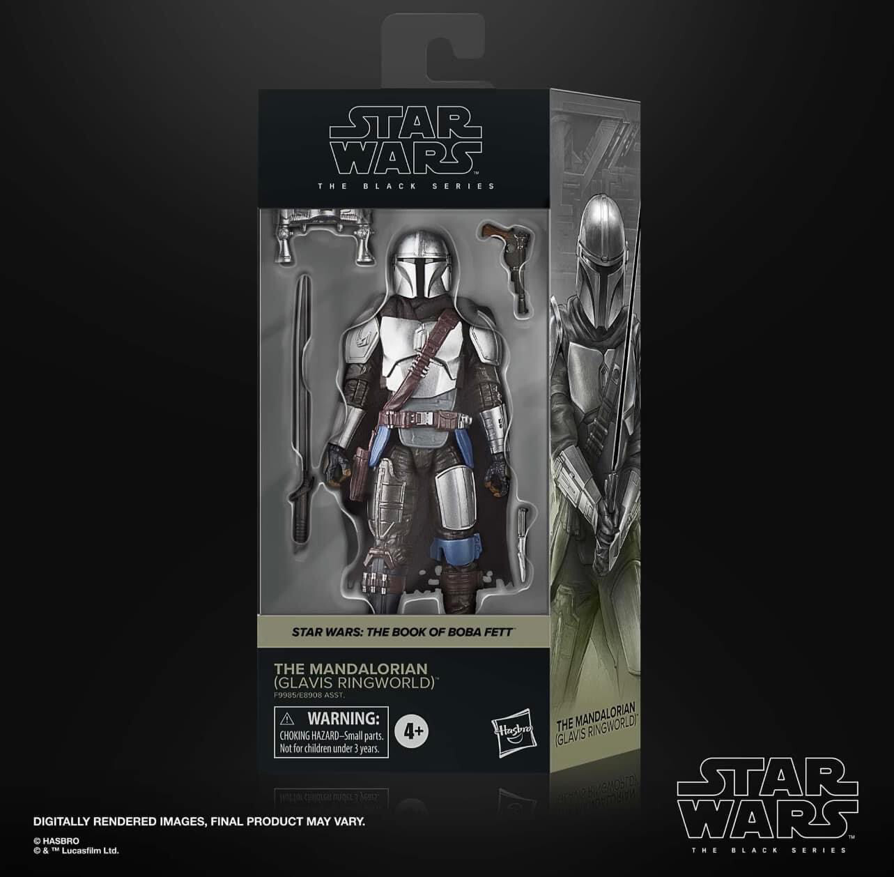 Star Wars The 6” Black Series #08 The Mandalorian Glavis Ringwold (The Book of Boba Fett) Star Wars The 6” Black Series #08 The Mandalorian Glavis Ringwold (The Book of Boba Fett)