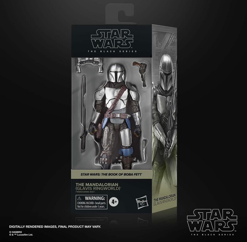 Star Wars The 6” Black Series #08 The Mandalorian Glavis Ringwold (The Book of Boba Fett)