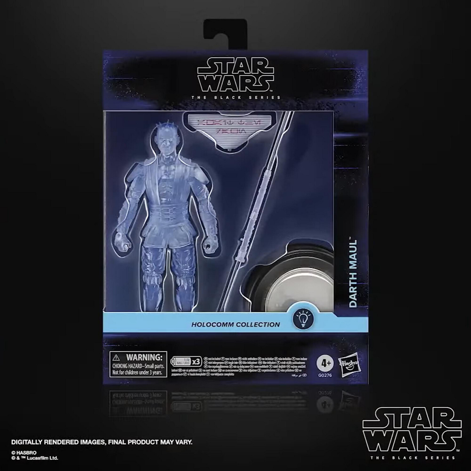 Star Wars The 6” Black Series Holocomm Collection - Darth Maul 15 cm