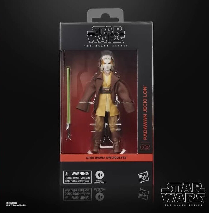 Star Wars The 6” Black Series #03 Padawan Jecki Lon (The Acolyte)