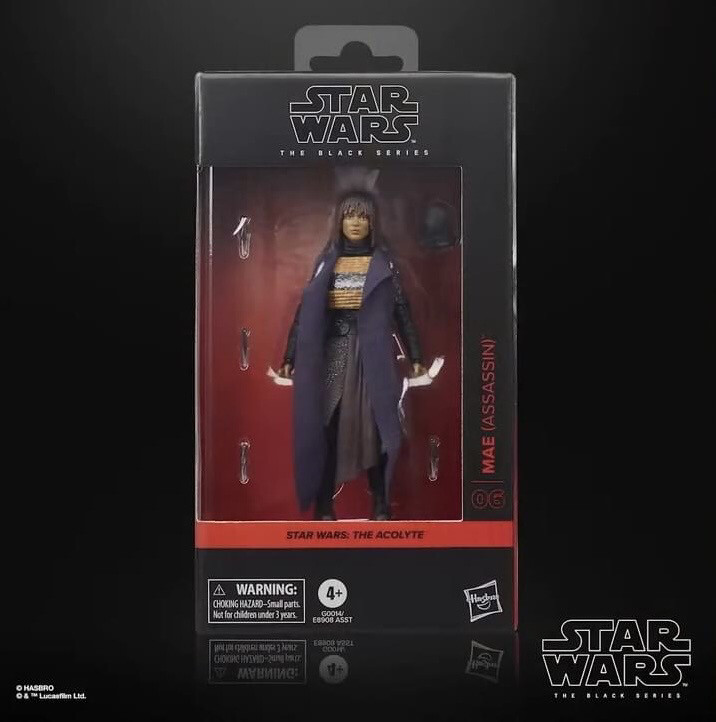 Star Wars The 6” Black Series #06 Mae Assassin (The Acolyte)