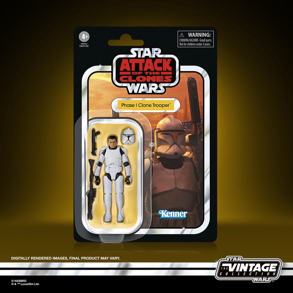 Star Wars The 3’75” Vintage Collection VC309 Phase I Clone Trooper (Episode II)