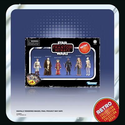 Star Wars The 3’75” Retro Collection 6-pack The Phantom Menace