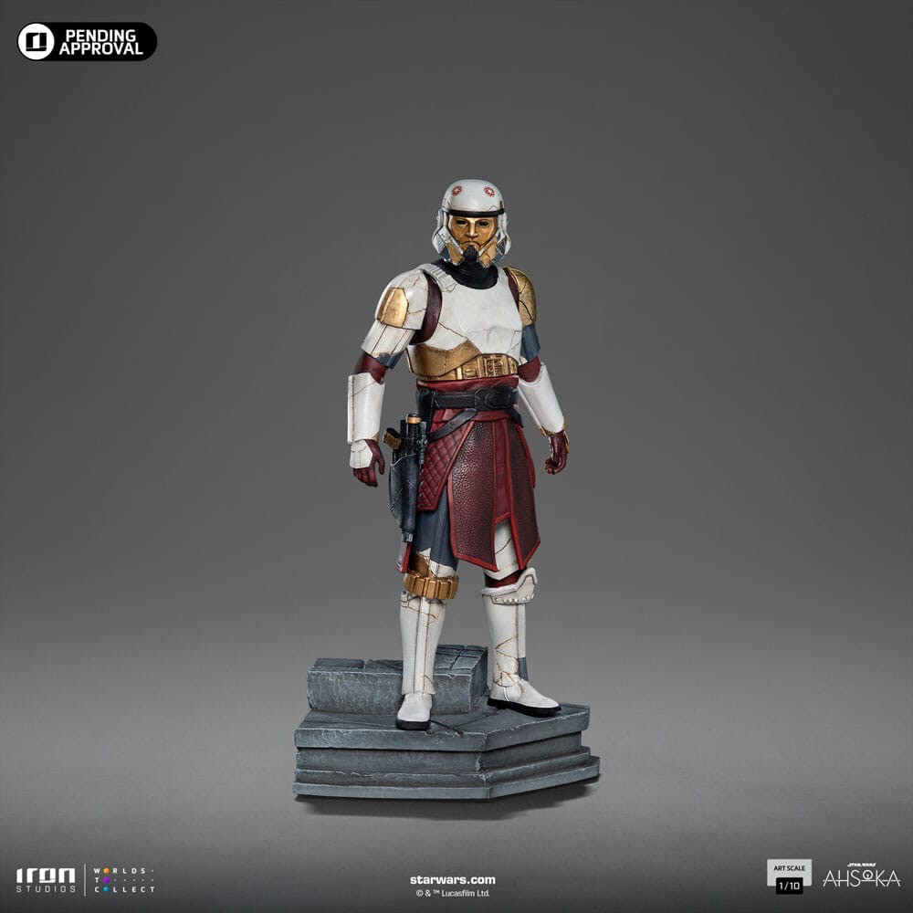 PRE ORDER PREPAYMENT Star Wars Iron Studios Art Scale Statue 1/10 Captain Enoch (Ahsoka)