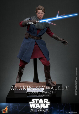 PRE ORDER PREPAYMENT €35,00 Star Wars Hot Toys Anakin Skywalker (The Clone Wars) 31 cm