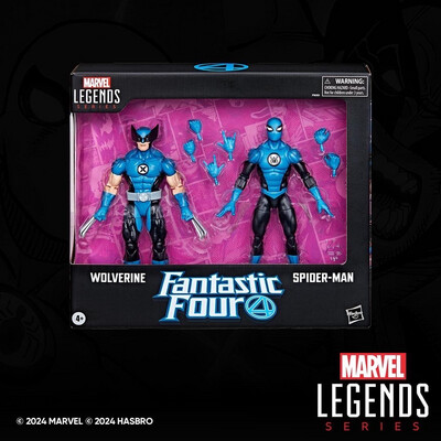 PRE ORDER PREPAYMENT €5,00 Marvel Legends 2-pack Wolverine & Spider-Man (Fantastic Four)