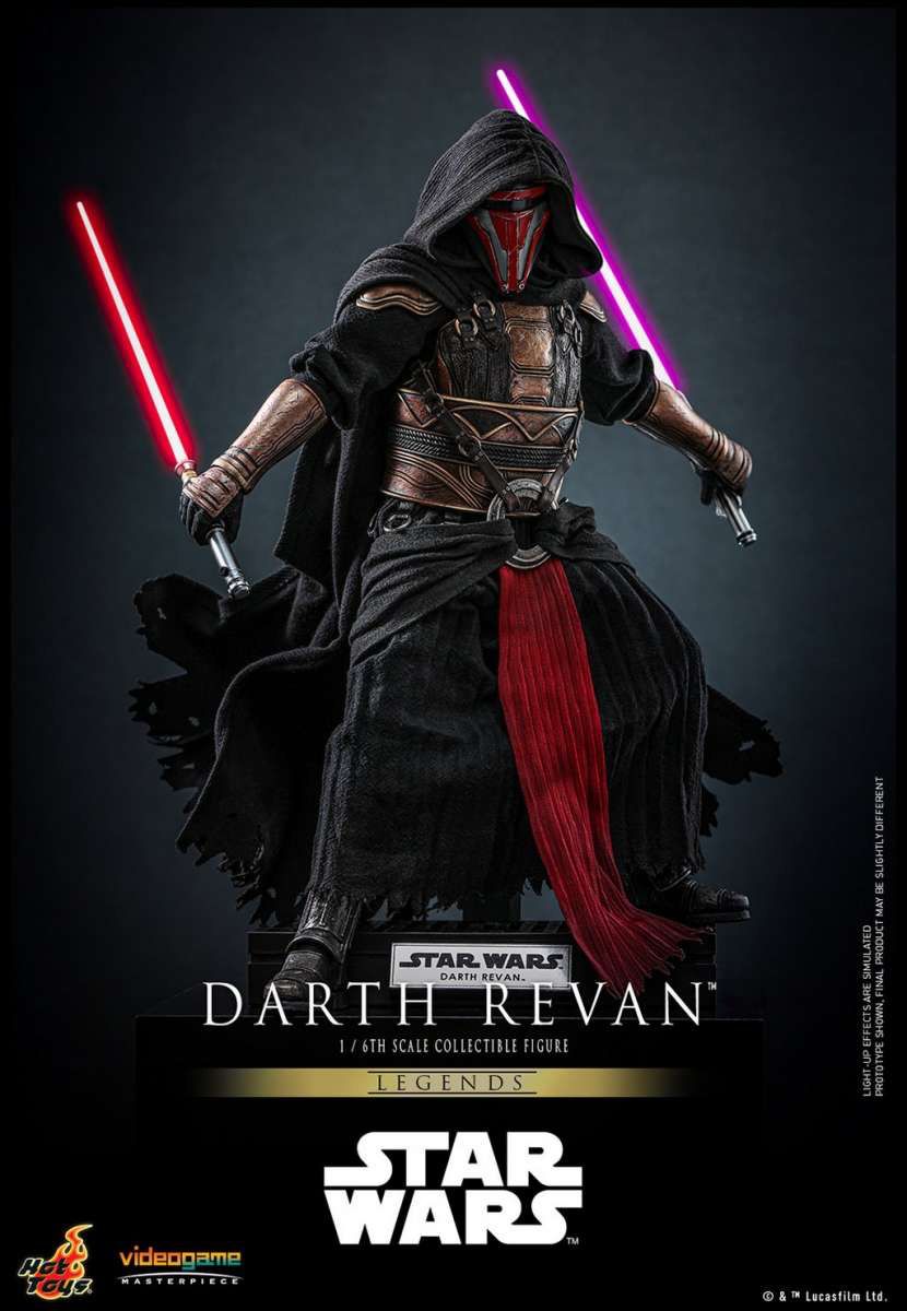 Star Wars Hot Toys Legends Videogame Masterpiece Darth Revan 30 cm