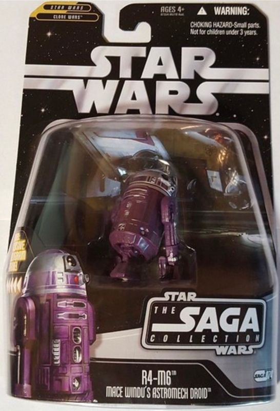 Star Wars The Saga Collection 3’75” R4-M6 (Mace Windu’s Droid)