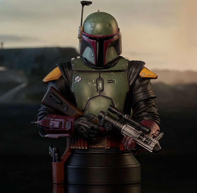 Star Wars Gentle Giant Bust 1/6 Scale Boba Fett (Book of Boba Fett)