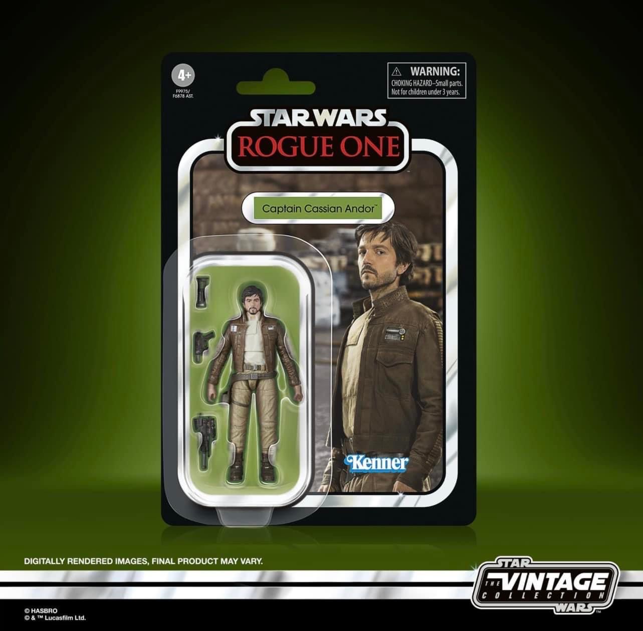 Star Wars The 3’75” Vintage Collection #130 Cassian Andor (Rogue One)