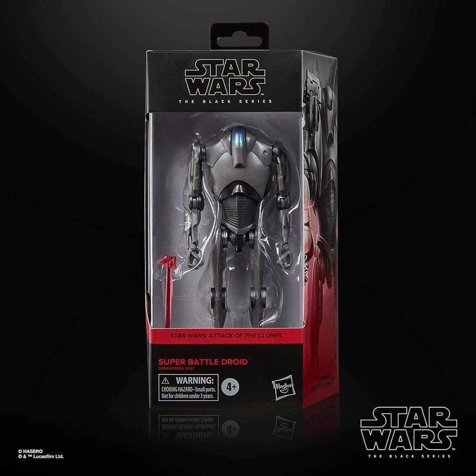 Star Wars The 6” Black Series #06 Super Battle Droid (Attack Of The Clones)