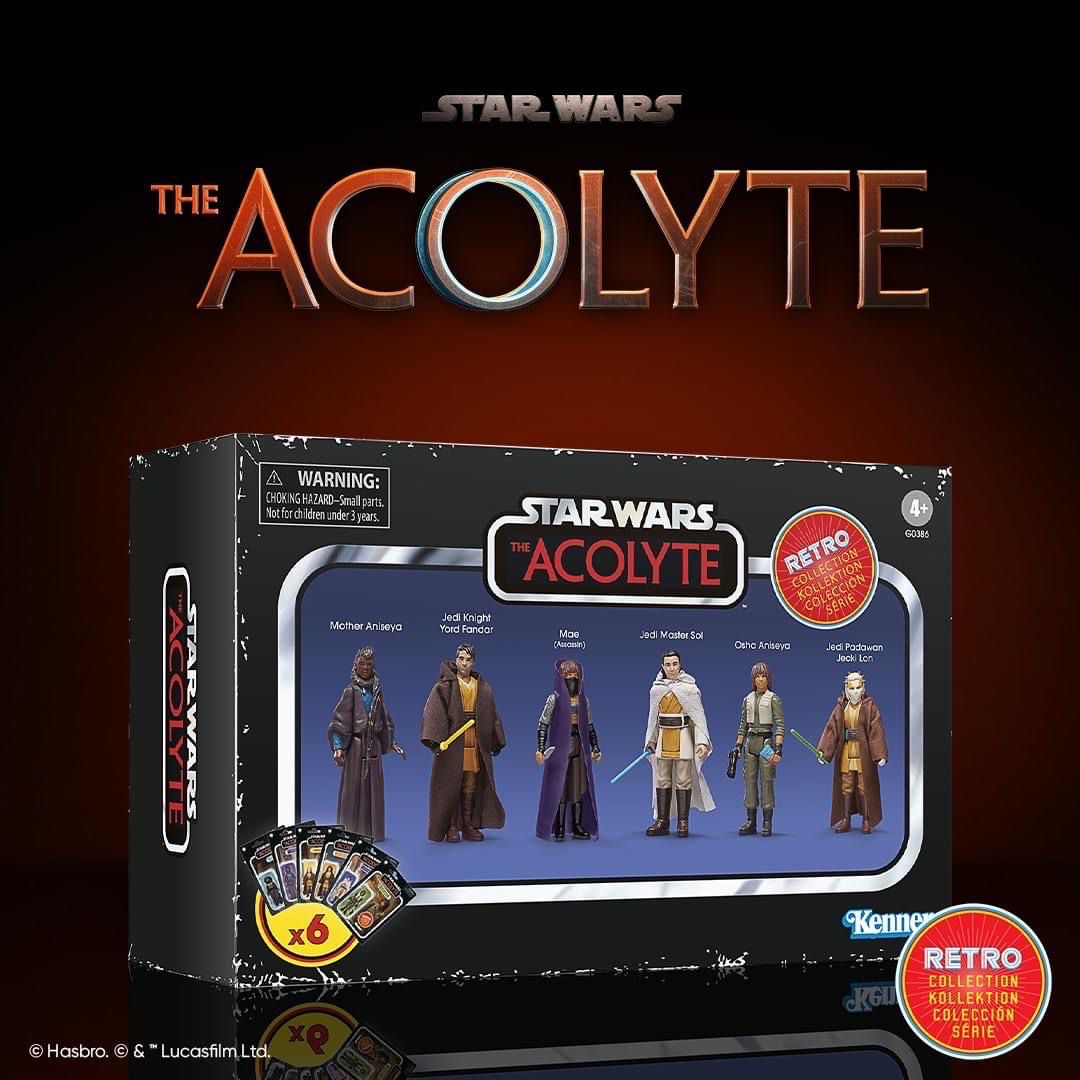 Star Wars The 3’75” Retro Collection The Acolyte (6-pack)