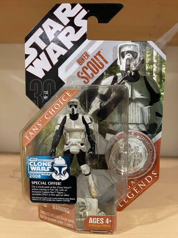 Star Wars 30th Anniversary Saga Legends Biker Scout Fan’s Choice