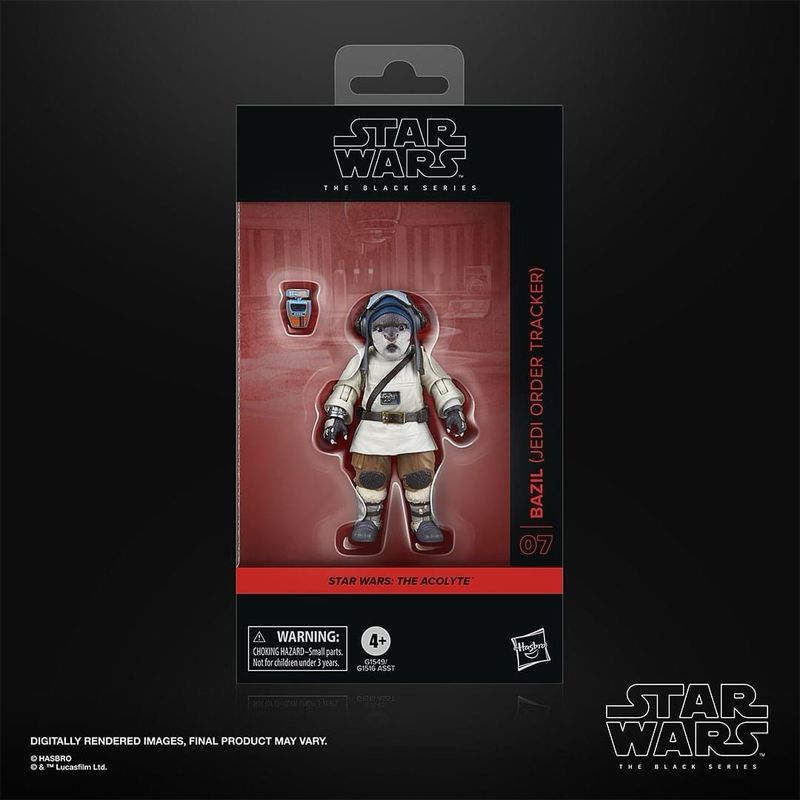 Star Wars The 6”Black Series #07 Bazil Jedi Order Tracker (The Acolyte)