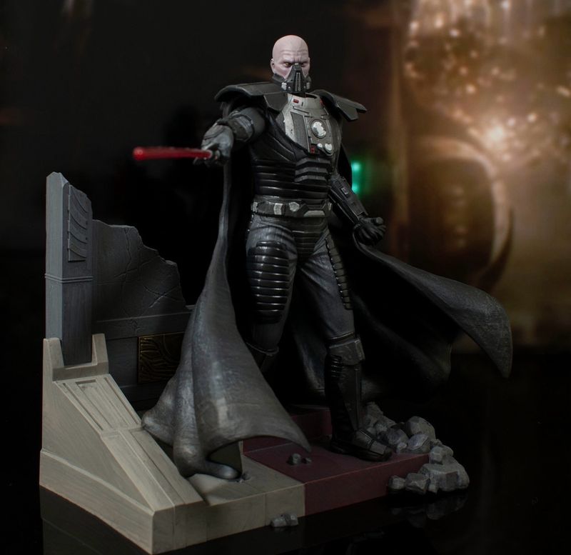 PRE ORDER PREPAYMENT €15,00 Star Wars Gentle Giant Gallery PVC Statue Darth Malgus 25cm
