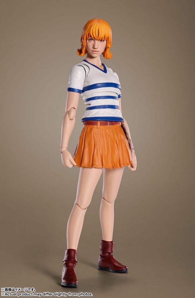 PRE ORDER PREPAYMENT €7,50 S.H.Figuarts One Piece Live Action Nami 15cm