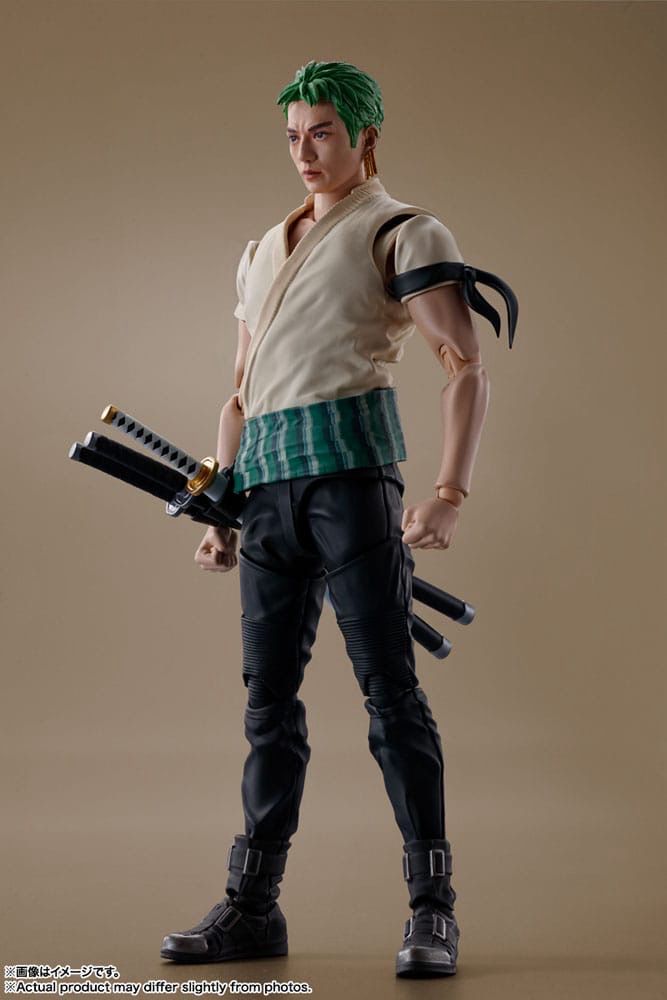 PRE ORDER PREPAYMENT €7,50 S.H.Figuarts One Piece Live Action Roronoa Zoro 14cm