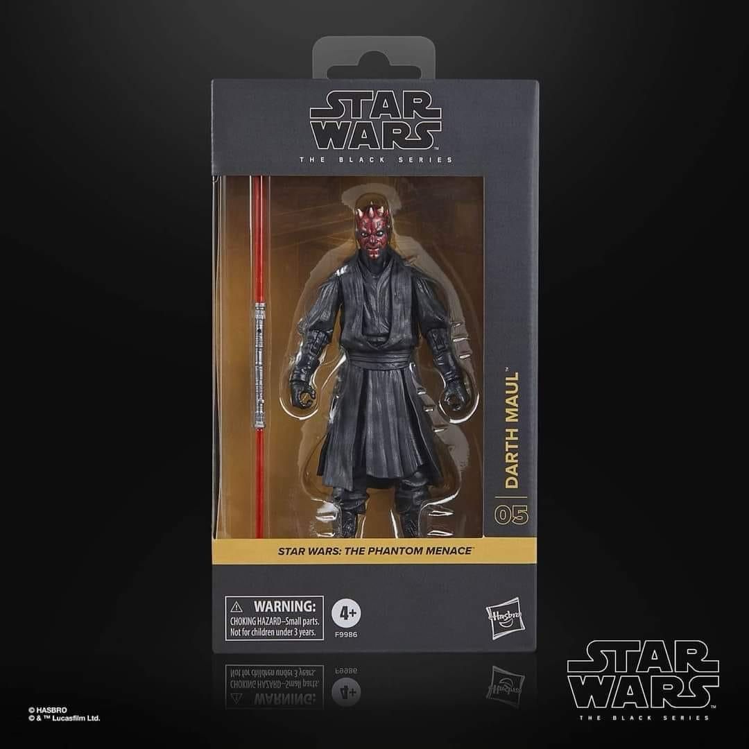 Star Wars The 6” Black Series #05 Darth Maul (The Phantom Menace)