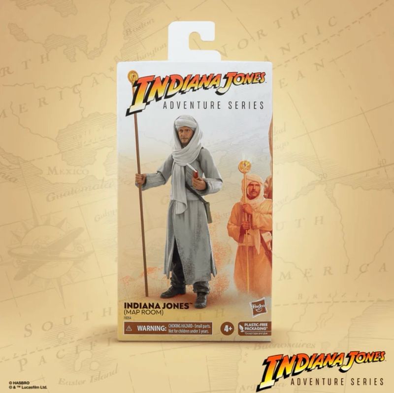 Indiana Jones Adventure Series Indiana Jones Map Room (Raiders of the Lost Ark) “Target Exclusive” 15cm